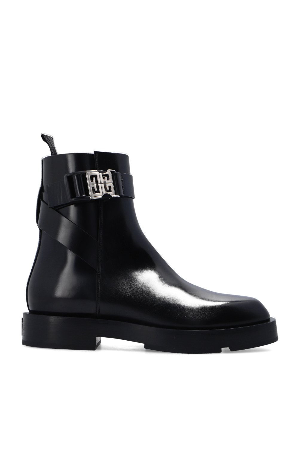 Givenchy Hoodies for Men Black Leather ankle boots Givenchy SchaferandweinerShops Malta